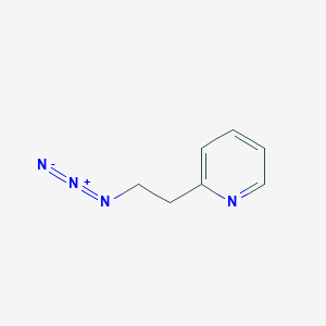 molecular formula C7H8N4 B2709095 2-(2-Azidoethyl)pyridine CAS No. 856849-81-5