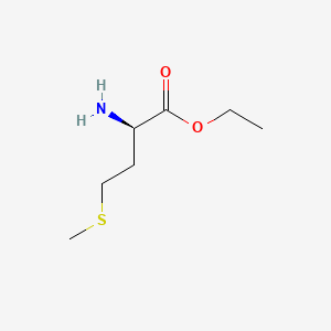 molecular formula C7H15NO2S B2709340 Ethyl d-methioninate CAS No. 107998-44-7; 7512-43-8