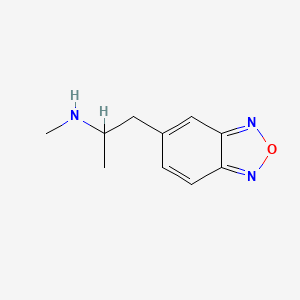 molecular formula C10H13N3O B2709474 1-(2,1,3-Benzoxadiazol-5-yl)-N-methylpropan-2-amine CAS No. 2567501-96-4