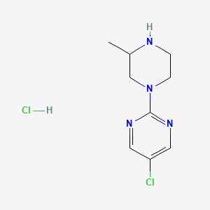 5-Chloro-2-(3-methylpiperazin-1-yl)pyrimidine hydrochloride