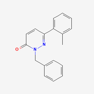 2-Benzyl-6-(2-methylphenyl)pyridazin-3-one