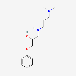 1-(3-Dimethylamino-propylamino)-3-phenoxy-propan-2-ol