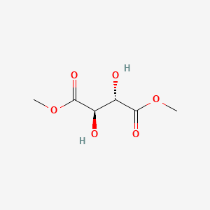 B2709697 (2R,3S)-Dimethyl 2,3-dihydroxysuccinate CAS No. 13171-64-7; 5057-96-5; 608-68-4