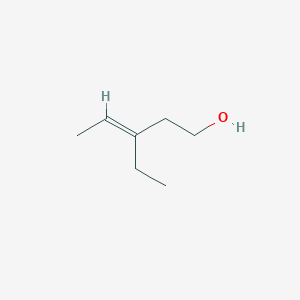 molecular formula C7H14O B2709767 (E)-3-ethylpent-3-en-1-ol CAS No. 101084-27-9