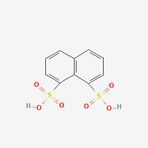 molecular formula C10H8O6S2 B2709806 Naphthalene-1,8-disulfonic Acid CAS No. 99559-07-6