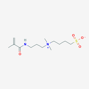 molecular formula C13H26N2O4S B2710008 4-[(3-Methacrylamidopropyl)dimethylammonio]butane-1-sulfonate CAS No. 83623-32-9