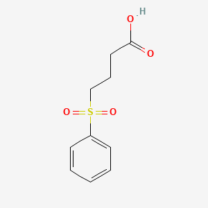 molecular formula C10H12O4S B2710077 4-Benzenesulfonyl-butyric acid CAS No. 6178-52-5