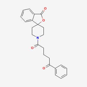 1-(3-oxo-3H-spiro[isobenzofuran-1,4'-piperidin]-1'-yl)-5-phenylpentane-1,5-dione