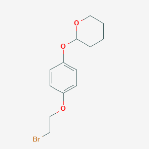 2-(4-(2-bromoethoxy)phenoxy)tetrahydro-2H-pyran
