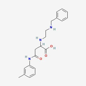 2-((2-(Benzylamino)ethyl)amino)-4-oxo-4-(m-tolylamino)butanoic acid