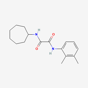 N-cycloheptyl-N'-(2,3-dimethylphenyl)oxamide