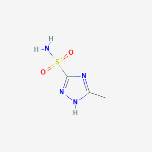 3-Methyl-1H-1,2,4-triazole-5-sulfonamide