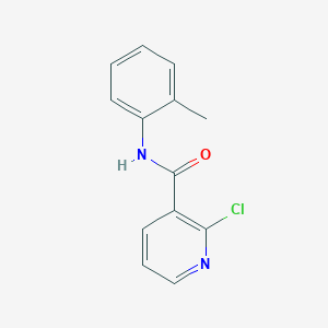 molecular formula C13H11ClN2O B2710489 2-Chloro-N-(o-tolyl)nicotinamide CAS No. 57841-42-6