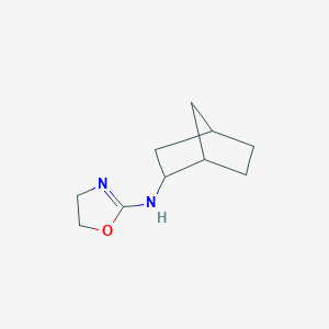 molecular formula C10H16N2O B027106 N-(2-Oxazolin-2-yl)-2-norbornanamine CAS No. 101832-33-1