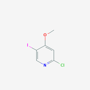 molecular formula C6H5ClINO B2710617 2-Chloro-5-iodo-4-methoxypyridine CAS No. 1226878-98-3