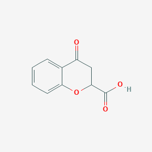 molecular formula C10H8O4 B2710689 3,4-dihydro-4-oxo-2h-1-benzopyran-2-carboxylic acid CAS No. 51048-00-1