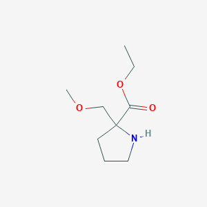 Ethyl 2-(methoxymethyl)pyrrolidine-2-carboxylate