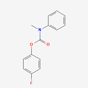 4-Fluorophenyl methyl(phenyl)carbamate