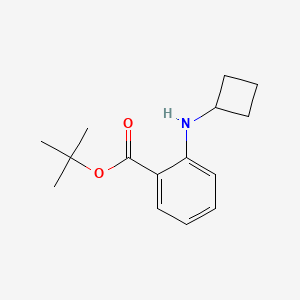Tert-butyl 2-(cyclobutylamino)benzoate
