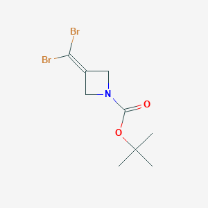 Tert-butyl 3-(dibromomethylene)azetidine-1-carboxylate