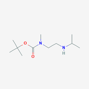 tert-butyl N-methyl-N-{2-[(propan-2-yl)amino]ethyl}carbamate