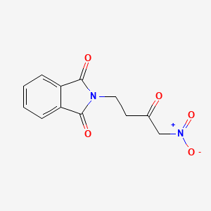 molecular formula C12H10N2O5 B2710816 2-(4-nitro-3-oxobutyl)-1H-isoindole-1,3(2H)-dione CAS No. 2674-65-9
