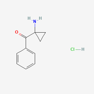 1-Benzoylcyclopropan-1-amine hydrochloride