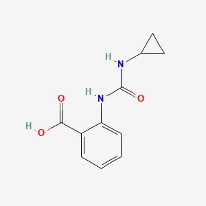 2-(3-Cyclopropylureido)benzoic acid