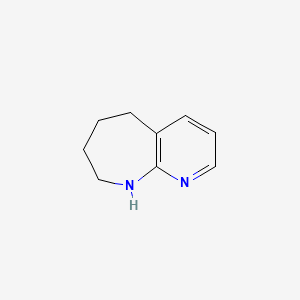 molecular formula C9H12N2 B2711130 6,7,8,9-tetrahydro-5H-pyrido[2,3-b]azepine CAS No. 41038-70-4