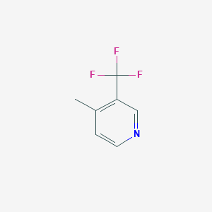 molecular formula C7H6F3N B2711180 4-Methyl-3-(trifluoromethyl)pyridine CAS No. 1214344-10-1