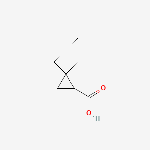 5,5-Dimethylspiro[2.3]hexane-1-carboxylic acid
