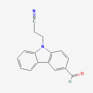 3-(3-formyl-9H-carbazol-9-yl)propanenitrile