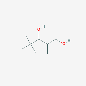 molecular formula C8H18O2 B2711436 2,4,4-Trimethylpentane-1,3-diol CAS No. 109387-36-2