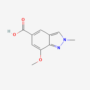 7-Methoxy-2-methylindazole-5-carboxylic acid