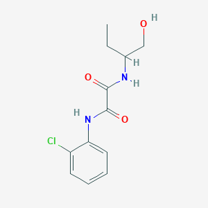 molecular formula C12H15ClN2O3 B2711928 N1-(2-chlorophenyl)-N2-(1-hydroxybutan-2-yl)oxalamide CAS No. 920359-60-0