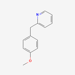 molecular formula C13H13NO B2712181 2-[(4-Methoxyphenyl)methyl]pyridine CAS No. 35854-45-6