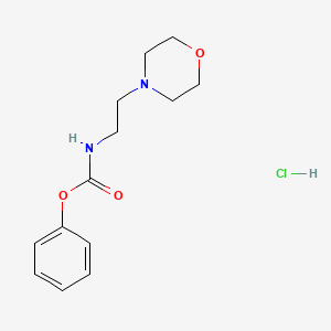 phenyl N-(2-morpholinoethyl)carbamate hydrochloride