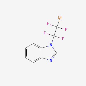 1-(2-bromo-1,1,2,2-tetrafluoroethyl)-1H-benzimidazole
