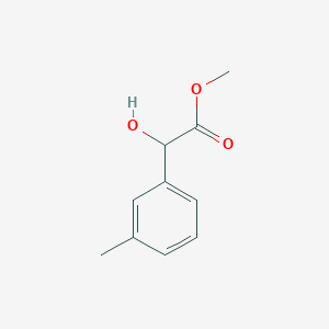 molecular formula C10H12O3 B2712892 Methyl 2-hydroxy-2-(m-tolyl)acetate CAS No. 77062-84-1