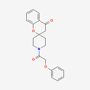 1'-(2-Phenoxyacetyl)spiro[chroman-2,4'-piperidin]-4-one