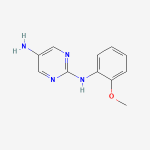 N2-(2-Methoxyphenyl)pyrimidine-2,5-diamine