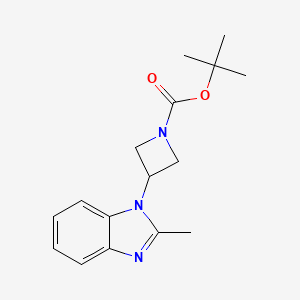 Tert-butyl 3-(2-methylbenzimidazol-1-yl)azetidine-1-carboxylate
