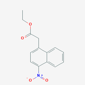 Ethyl 2-(4-Nitro-1-naphthyl)acetate