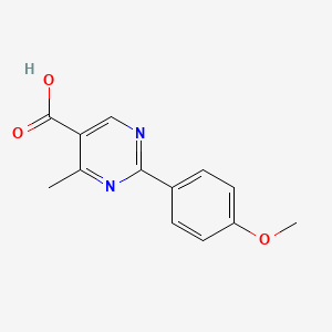 2-(4-Methoxyphenyl)-4-methylpyrimidine-5-carboxylic acid