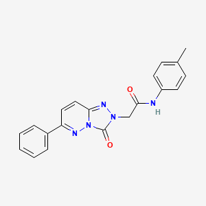 2-(3-oxo-6-phenyl-[1,2,4]triazolo[4,3-b]pyridazin-2(3H)-yl)-N-(p-tolyl)acetamide