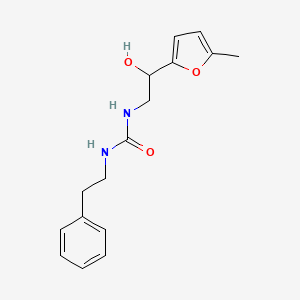 1-(2-Hydroxy-2-(5-methylfuran-2-yl)ethyl)-3-phenethylurea