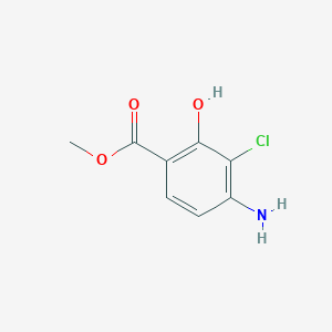 Methyl 4-amino-3-chloro-2-hydroxybenzoate
