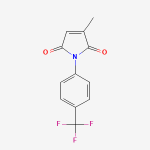 3-Methyl-1-[4-(trifluoromethyl)phenyl]-1H-pyrrole-2,5-dione