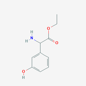Ethyl 2-amino-2-(3-hydroxyphenyl)acetate