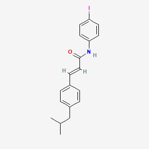 N-(4-iodophenyl)-3-(4-isobutylphenyl)acrylamide